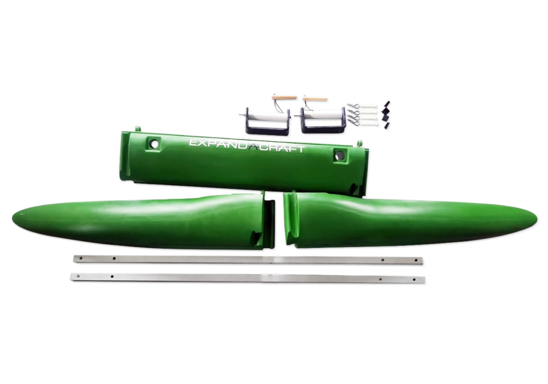 A green modular watercraft